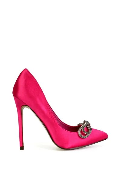 Туфли-лодочки 'Lane' со стразами и острым носком, свадебные туфли на шпильке XY London, розовый