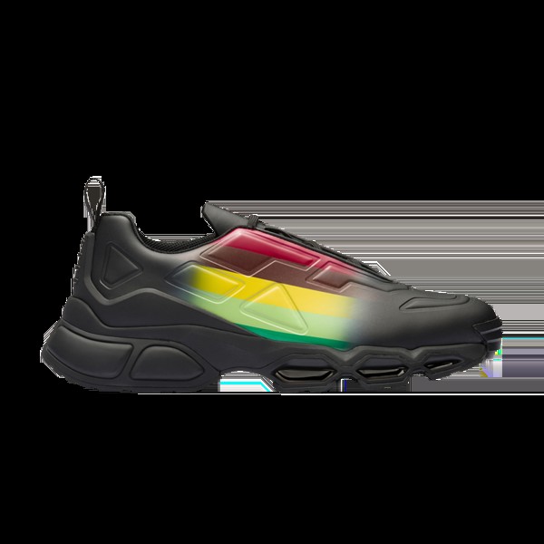 Кроссовки Prada Collision Cross Sneaker, черный