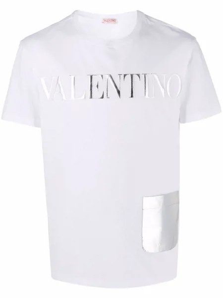 Valentino high-shine logo T-shirt