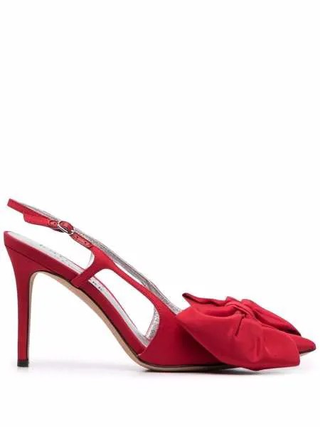 Kate Spade туфли с бантом и ремешком на пятке