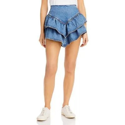 [BLANKNYC] Многоуровневая короткая повседневная мини-юбка женская BHFO 3971