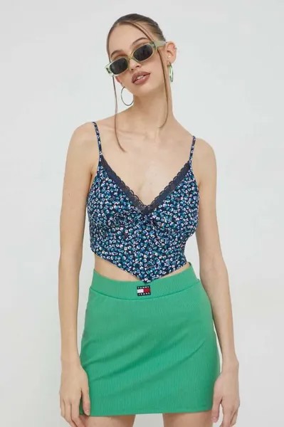 Топ Tommy Jeans, синий
