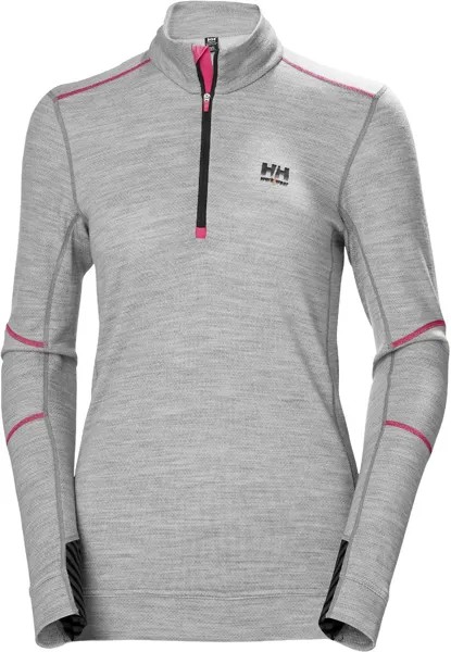 Лонгслив Helly Hansen Lifa Merino Half Zip, черный