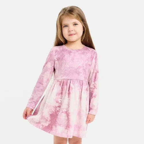 Платье Kaftan, размер 116, розовый, фиолетовый