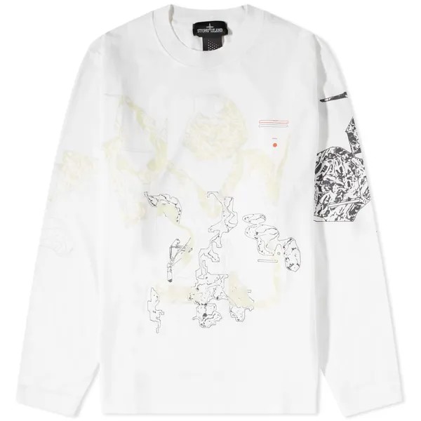 Футболка Stone Island Shadow Project Long Sleeve Printed Tee