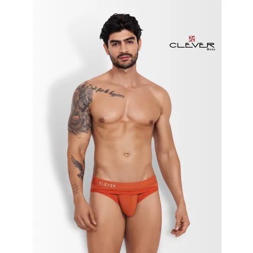 Трусы CLEVER Moda, размер M, оранжевый
