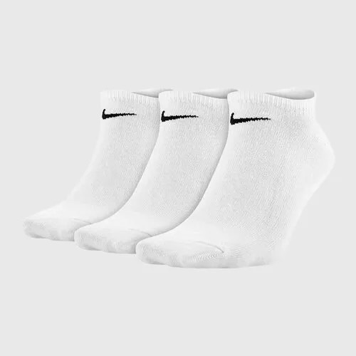 Носки NIKE Training, комплект, 3 пары, размер M, белый
