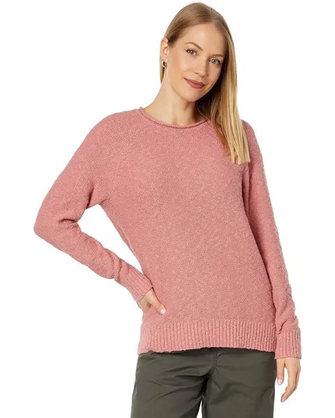 Свитер L.L.Bean Midweight Cotton Slub Rollneck Pullover, цвет Rose Wash