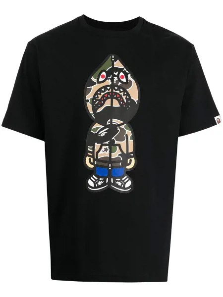 A BATHING APE® футболка с графичным принтом