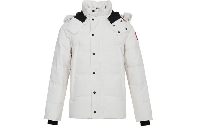 Мужской пуховик Canada Goose, Утренний свет белый