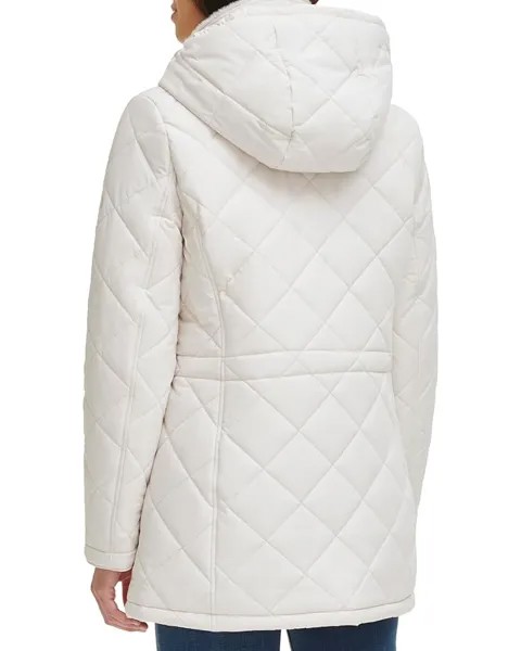 Куртка Tommy Hilfiger Zip-Up Quilted Jacket, цвет White Sand