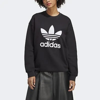 Женская толстовка с круглым вырезом adidas Originals Trefoil