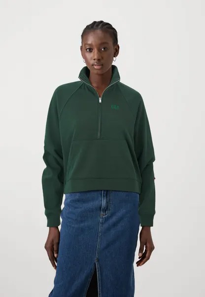 Толстовка LOGO QUARTER ZIP GAP, зеленый