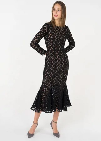 Вечернее платье женское T-Skirt SS18-28-0639-FS черное XS