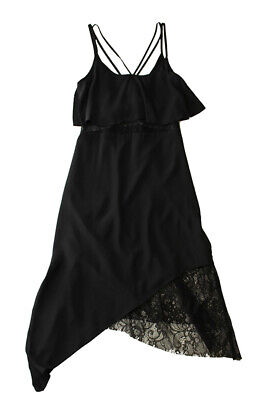 Черное многоярусное сетчатое платье Bcbg Generation 0