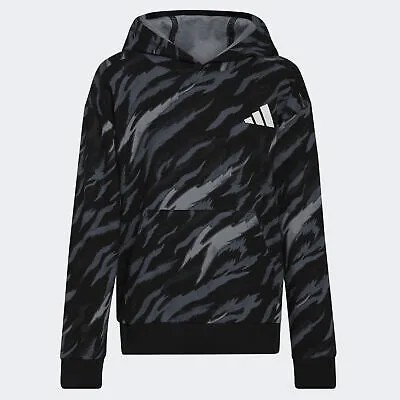 Adidas Толстовка с капюшоном с камуфляжным принтом Water Tiger Детская