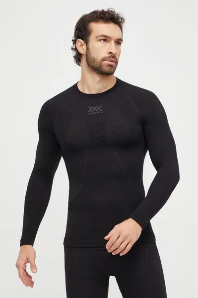 Функциональный лонгслив Merino 4.0 X-Bionic X-bionic, черный