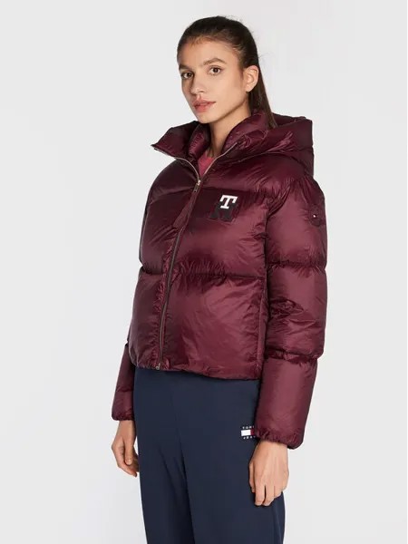 Пуховик стандартного кроя Tommy Hilfiger, красный