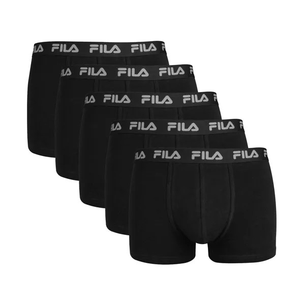 Боксеры Fila Boxershort 5 шт, черный