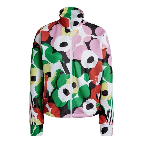 Куртка спортивная с принтом Jackets x marimekko Adidas, мульитколор
