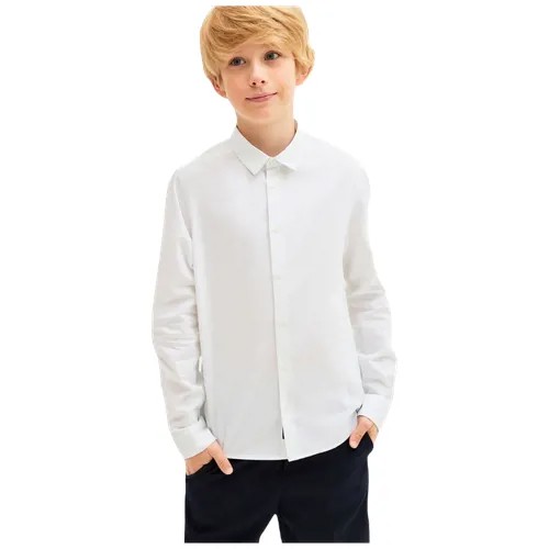 Рубашка для мальчиков ACOOLA белая, размер 128