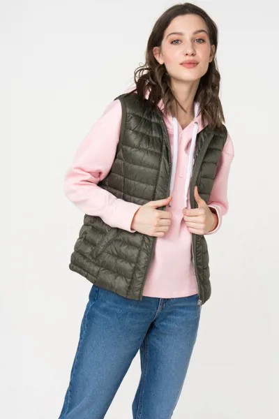 Утепленный жилет женский Marc O’Polo 098872007/484 зеленый 36 EU