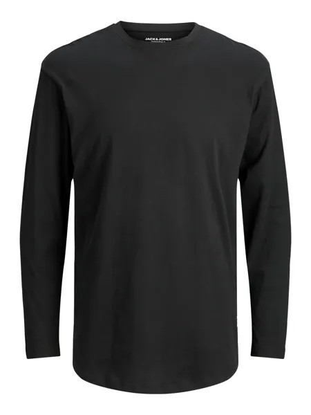 Лонгслив Jack & Jones Langarmshirt JJENOA, черный
