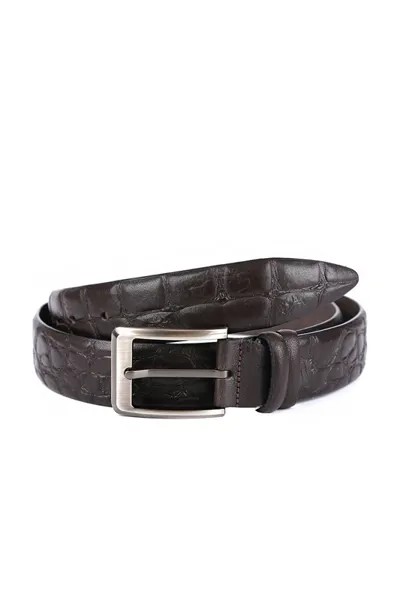 Ремень мужской Leo Ventoni LV7235L130-12 коричневый 130 см