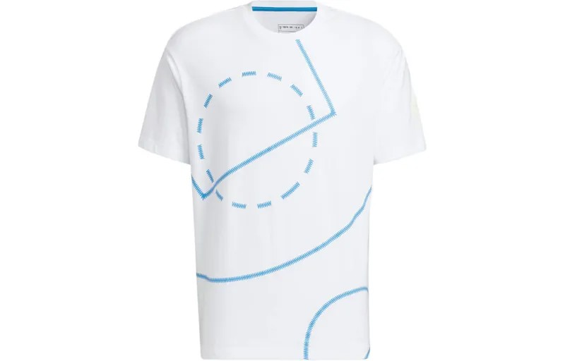 Футболка унисекс белая Adidas Neo, белый
