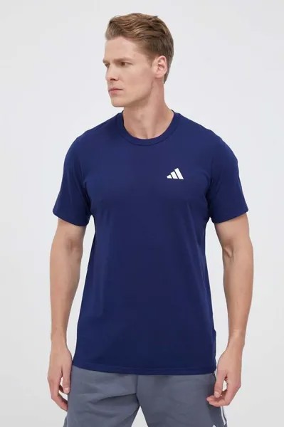 Тренировочная футболка Train Essentials Feelready adidas Performance, темно-синий