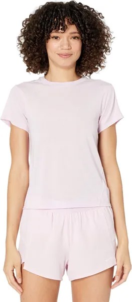 Футболка Brooks Distance Short Sleeve, цвет Heather Orchid Haze