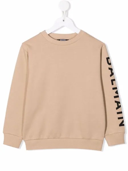 Balmain Kids свитер с логотипом