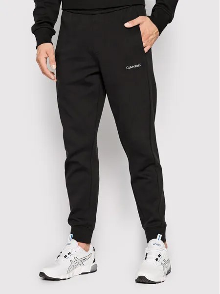 Спортивные брюки свободного кроя Calvin Klein, черный