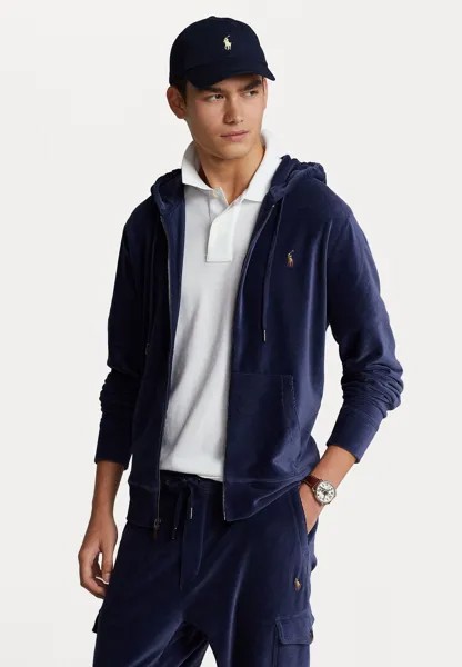 Толстовка на молнии LONG SLEEVE FULL ZIP Polo Ralph Lauren, темно-синий Ньюпорт
