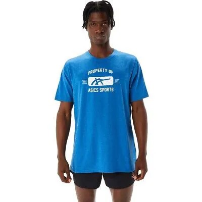 Мужская футболка с коротким рукавом ASICS PROPERTY OF ASICS SPORTS Спортивная одежда 2031D868