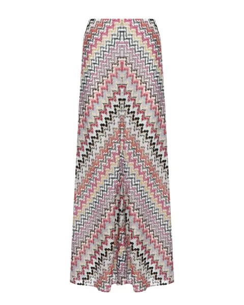 Юбка с разноцветными зигзагами Missoni