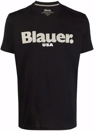 Blauer футболка с логотипом