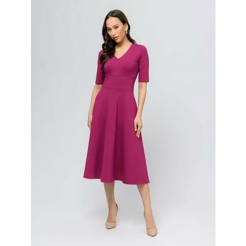 Платье 1001dress, размер S, малиновый