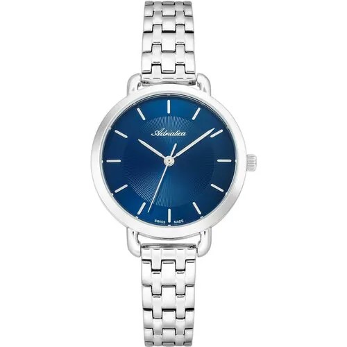 Наручные часы Adriatica Essence, синий, серебряный