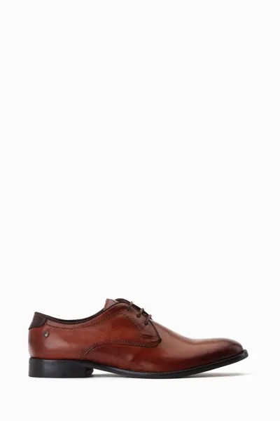 Коричневые туфли на шнуровке от Bertie Base London, коричневый