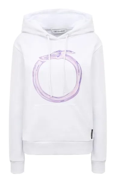 Хлопковое худи Trussardi