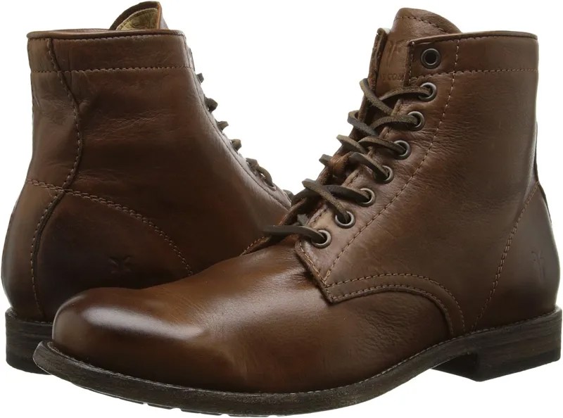 Ботинки на шнуровке Tyler Lace Up Frye, цвет Cognac Soft Vintage Leather