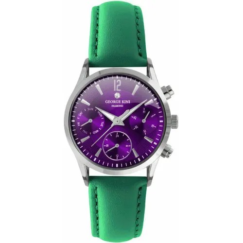 Наручные часы GEORGE KINI George Kini GK.30.6.1S.10S.1.5.0, фиолетовый
