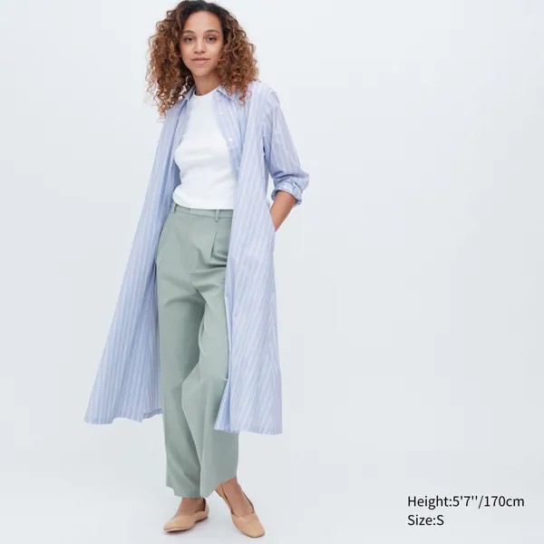 Туника женская UNIQLO 456715COL63 синяя 2XS (доставка из-за рубежа)