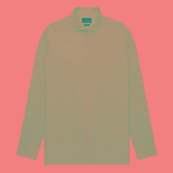 Мужская рубашка Hackett Cotton/Linen Sky Check