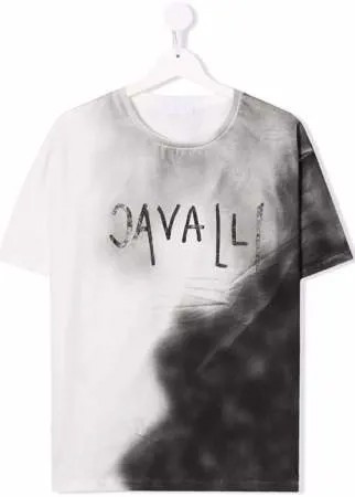 Roberto Cavalli Junior футболка с логотипом