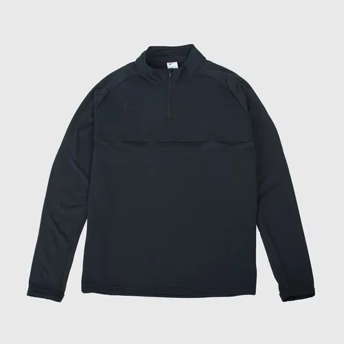 Лонгслив NIKE, силуэт прилегающий, размер L, черный