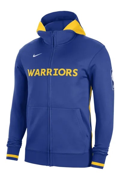 Худи на молнии Fanatics State Warriors Nike, желтый