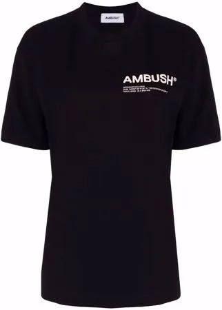 AMBUSH футболка с логотипом