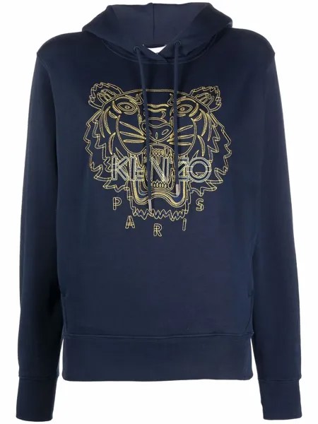 Kenzo худи из органического хлопка с вышитым логотипом